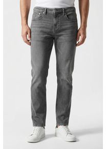 Regular-fit-Jeans Tommy Jeans "SCANTON SLIM BI0177", Herren, Gr. 36, L&auml;nge 32, denim grau, Denim/Jeans, Obermaterial: 99% Baumwolle, 1% Elasthan, slim fit lang, Jeans Regular-fit-Jeans, Mit G&uuml;rtelschlaufen