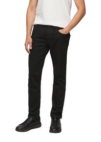 Slim-fit-Jeans s.Oliver, Herren, Gr. 36, L&auml;nge 32, schwarz, Denim/Jeans, Obermaterial: 98% Baumwolle, 2% Elasthan, unifarben, slim fit kn&ouml;chellang, Jeans Slim-fit-Jeans, im Five-Pocket Style
