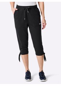 Sweathose Catamaran, Damen, Gr. 44/46, Normalgr&ouml;&szlig;en, schwarz, 50% Baumwolle, 50% Polyester, unifarben, Hosen Sweathose