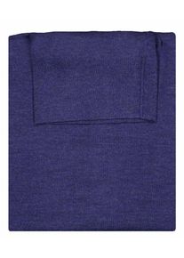 Rundhalspullover Ragman, Damen, Gr. 58, blau (blau, melange, 782), Strick, 100% Wolle, Pullover Rundhalspullover