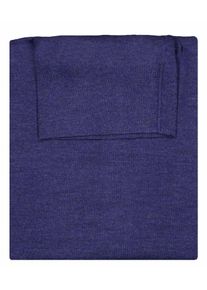 Rundhalspullover Ragman, Damen, Gr. 54, blau (blau, melange, 782), Strick, 100% Wolle, Pullover Rundhalspullover
