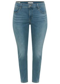 LEVI'S&reg; PLUS Skinny-fit-Jeans LEVI'S PLUS "311 PL SHAPING SKINNY *D", Damen, Gr. 18 (50), L&auml;nge 28, liberty life, Denim/Jeans, Obermaterial: 85% Baumwolle, 7% Lyocell, 6% Elastomultiester, 2% Elasthan, skinny fit kn&ouml;chellang, Jeans Skinny-fit-Jeans, figurformend mit Stretch