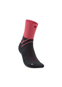 Sportsocken Bauerfeind "RUN PERFORMANCE MID CUT SOCKS", Damen, Gr. 43-46, coral, Obermaterial: 90% Polyamid, 10% Elasthan, Socken Sportsocken, Laufsocken