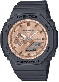 Chronograph Casio G-SHOCK, rosa (schwarz, rosegoldfarben), Armbanduhren, Damen, Chronograph, Quarzuhr, Armbanduhr, Damen, Herren, digital, bis 20 bar wasserdicht