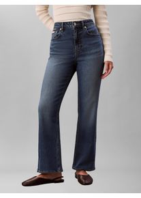 Ankle-Jeans Calvin Klein Jeans, Damen, Gr. 28, L&auml;nge 32, brook falls, Denim/Jeans, Obermaterial: 98% Baumwolle, 2% Elasthan, unifarben, regular fit lang, Jeans Ankle-Jeans, Regular fit