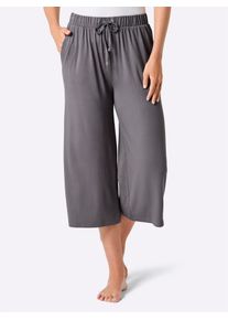 7/8-Hose feel good, Damen, Gr. 44/46, Normalgr&ouml;&szlig;en, anthrazit, 95% Viskose, 5% Elasthan, unifarben, Hosen 7/8-Hose