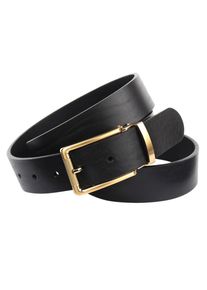 Lederg&uuml;rtel Anthoni Crown, Herren, Gr. 105, schwarz, Leder, unifarben, G&uuml;rtel Lederg&uuml;rtel, Pflanzlich gegerbter Vollrindlederg&uuml;rtel