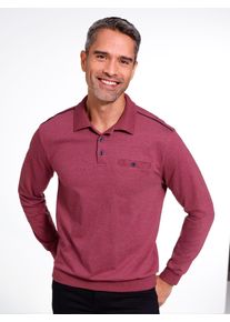 Sweatshirt CLASSIC, Herren, Gr. 60/62, rot (bordeaux, meliert), 60% Baumwolle, 40% Polyester, meliert, Sweatshirts Sweatshirt