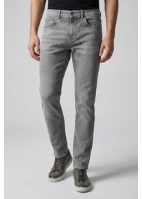Slim-fit-Jeans Pepe Jeans "SLIM JEANS HATCH", Damen, Gr. 30, L&auml;nge 34, grau washed, Denim/Jeans, Obermaterial: 84% Baumwolle, 15% Polyester, 1% Elasthan, slim fit, Jeans Slim-fit-Jeans, mit Regular Waist