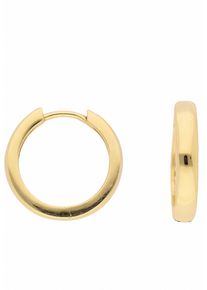 Adelia&acute;s Paar Creolen ADELIA&acute;S "333 Gold Ohrringe Creolen &Oslash; 17 mm", gold, Ohrringe, Damen, Gelbgold 333, Paar Creolen