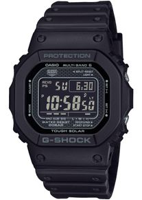 Funkchronograph Casio G-SHOCK, schwarz (schwarz, schwarz), Armbanduhren, Damen, Funkchronograph, Armbanduhr, Herrenuhr, digital, automatischer Kalender