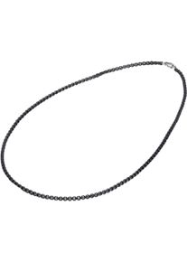 Edelstahlkette Firetti "Schmuck Geschenk Edelstahl Halsschmuck Halskette Venezianerkette Color" Gr. 60, grau (schwarz, edelstahlfarben), Halsketten, Damen, 60, Edelstahl, L: 60 B: 3,5mm, Edelstahlkette, B:3,5mm