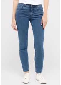 5-Pocket-Jeans Angels "CICI", Damen, Gr. 46, L&auml;nge 30, blau, Denim/Jeans, Obermaterial: 82% Baumwolle, 15% Polyester, 3% Elasthan, slim fit, Jeans 5-Pocket-Jeans, aus sportivem Denim