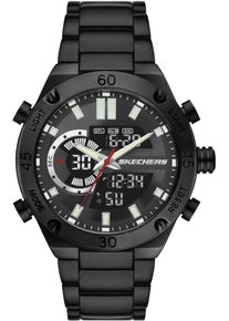 Chronograph Skechers "AGNEW", schwarz, Armbanduhren, Herren, Chronograph, Quarzuhr, Armbanduhr, Herrenuhr, analog, digital, Datum