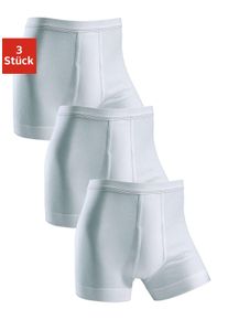 Schl&uuml;pfer Clipper, Herren, Gr. 9 (XXXL), 3 Stk., wei&szlig;, Feinripp, Obermaterial: 100% Baumwolle, unifarben, Unterhosen Schl&uuml;pfer, aus Feinripp mit Eingriff, Topseller