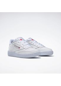Sneaker Reebok CLASSIC "CLUB C 85", Damen, Gr. 38, wei&szlig; (wei&szlig;, light, grau), Leder, Synthetik, Schuhe Sneaker, Topseller