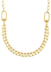 JOOP! Gliederkette JOOP "2036801", gold (gelbgoldfarben), Halsketten, Damen, Edelstahl, L: 60, Gliederkette