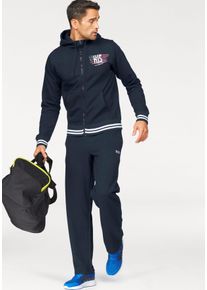 H.I.S. Jogginganzug H.I.S "Comfort Fit", Herren, Gr. 64 (3XL), blau, Obermaterial: 60% Baumwolle, 40% Polyester, unifarben, bequem, Sportanz&uuml;ge Jogginganzug, Topseller