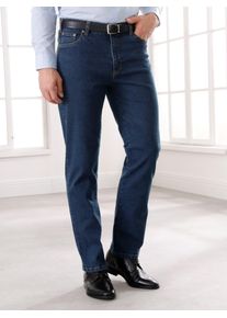 5-Pocket-Jeans CLASSIC, Herren, Gr. 46, Normalgr&ouml;&szlig;en, blau (blau, stone, washed), 98% Baumwolle, 2% Elasthan, unifarben, lang, Jeans 5-Pocket-Jeans
