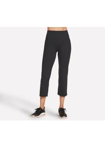 3/4-Leggings Skechers "GOWALK PANT LITE", Damen, Gr. XXL (50/52), N-Gr, schwarz, Obermaterial: 88% Nylon, 12% Elasthan, Hosen 3/4-Leggings, sportlicher Stil, f&uuml;r Fitness und sportliche Aktivit&auml;ten