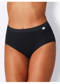 Slip Speidel, Damen, Gr. 44, 4 Stk., schwarz, 92% Baumwolle, 8% Elasthan, Unterhosen Slip