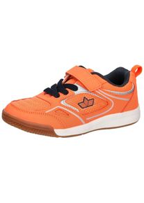 Hallenschuh Lico "Sportschuh Racine VS", M&auml;dchen, Gr. 29, orange, Synthetik, Schuhe Hallenschuh