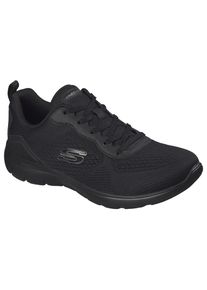 Sneaker Skechers "SUMMITS", Damen, Gr. 36, schwarz, Textil, unifarben, Schuhe Sneaker, Schn&uuml;rschuh, Freizeitschuh, Halbschuh mit Memory Foam