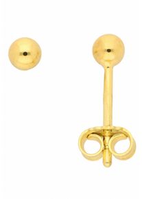 Adelia&acute;s Paar Ohrstecker ADELIA&acute;S "585 Gold Ohrringe Ohrstecker &Oslash; 3 mm", gold, Ohrringe, Damen, Gelbgold 585, Paar Ohrstecker