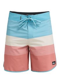 Boardshorts Quiksilver "Surfsilk Scallop 18", Herren, Gr. 28(XS), desert sand, tijuana, Obermaterial: 88% Microfaser, 12% Elasthan;, Hosen Boardshorts