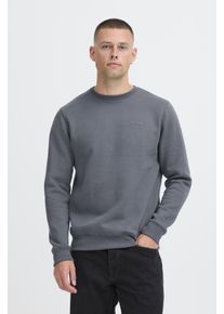 Sweatshirt Blend "BHDOWNTON CREW NECK SWEAT NOOS", Herren, Gr. L, grau (iron gate), Sweatware, Obermaterial: 50% Baumwolle, 50% Polyester, unifarben, regular fit normal, Rundhals, Rippb&uuml;ndchen, Sweatshirts Sweatshirt, Baumwollmischung, normal geschnitten