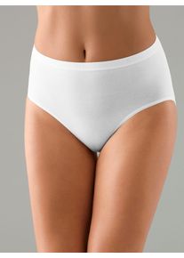Slip Mey, Damen, Gr. 50, 2 Stk., wei&szlig;, 97% Baumwolle, 3% Elasthan, Unterhosen Slip