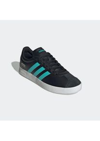 Sneaker adidas Performance "MERCEDES - AMG PETRONAS FORMULA ONE TEAM VL COURT", Herren, Gr. 44, wei&szlig; (core schwarz, semi mint rush, cloud wei&szlig;), Leder, Synthetik, Schuhe Sneaker, Mercedes AMG Motorsport