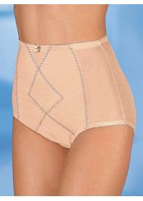 Miederhose Viania, Damen, Gr. 95, 2 Stk., beige (elfenbein), 85% Polyamid, 15% Elasthan, Unterhosen Miederhose