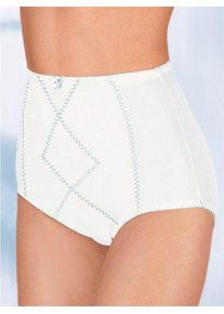 Miederhose Viania, Damen, Gr. 80, 2 Stk., wei&szlig;, 85% Polyamid, 15% Elasthan, Unterhosen Miederhose
