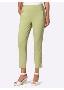 Webhose Inspirationen, Damen, Gr. 46, Normalgr&ouml;&szlig;en, lindgr&uuml;n, 72% Viskose, 25% Polyamid, 3% Elasthan, unifarben, Hosen Webhose