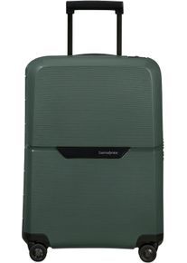 Hartschalen-Trolley Samsonite "MAGNUM ECO, verschiedene Gr&ouml;&szlig;en und Farben", Damen, Gr. B/H/T: 40cm x 55cm x 20cm 38 l, gr&uuml;n (forest gr&uuml;n), Polypropylen, Koffer Hartschalen-Trolley, Reisekoffer Trolley Aufgabegep&auml;ck TSA-Zahlenschloss Made in Europe