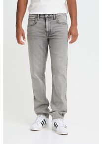 Straight-Jeans Blend "BHROCK REG FIT PPNOOS", Herren, Gr. 38, L&auml;nge 32, denim lightgrau, 23, Denim/Jeans, Obermaterial: 99% Baumwolle, 1% Elasthan, Abriebeffekte, regular fit lang, Jeans Straight-Jeans, Baumwollmischung, regular fit
