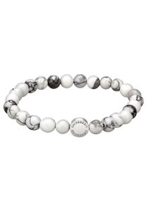 Armband Liebeskind Berlin "Schmuck Geschenk Armkette Zugarmband", grau (edelstahlfarben, grau, wei&szlig;, grau, wei&szlig;), Armb&auml;nder, Damen, 17cm, Edelstahl Polyurethan, Edelstahl, Polyurethan, Armband, mit Edelsteinen, Topseller