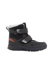 Winterstiefel Jack Wolfskin "POLAR BEAR-B TEXAPORE MID VC K", Jungen, Gr. UK 5,5 - EU 39, Normalschaft, grau (phantom), Hauptmaterial: Synthetic. .Second Material: Textile. Futter: Texapore Core .Sole: Rubber / EVA. 100% Rubber/ EVA, Schuhe Winterstiefel