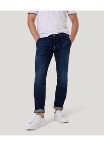 Regular-fit-Jeans "RAVI", Herren, Gr. 38, L&auml;nge 30, blau (dunkelblau fashion), Denim/Jeans, Obermaterial: 98% Baumwolle, 2% Elasthan, Pioneer Authentic Jeans, unifarben, regular fit kn&ouml;chellang, Jeans Regular-fit-Jeans, im Five-Pocket Style