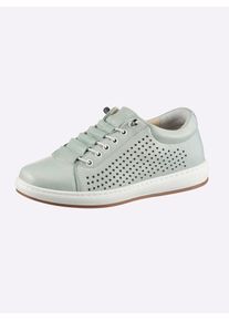 Sneaker Andrea Conti, Damen, Gr. 42, mint, Glattleder, Leder, Rindsleder, Schuhe Sneaker