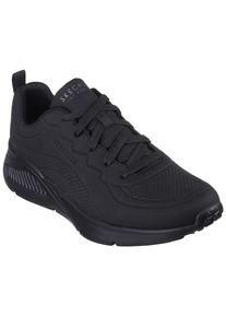 Sneaker Skechers "UNO LITE-LIGHTER ONE", Herren, Gr. 42, schwarz, Lederimitat, Schuhe Sneaker, im monochromen Look, Freizeitschuh, Halbschuh, Schn&uuml;rschuh