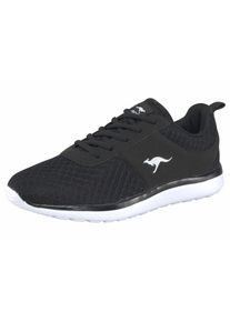 Sneaker Kangaroos "Bumpy", Damen, Gr. 40, schwarz (jet, schwarz), Synthetik, Textil, Schuhe Sneaker, Topseller