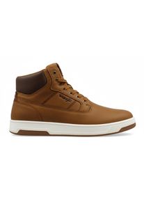 Sneakerboots Wrangler "DENVER MEN MID", Herren, Gr. 42, almond, Synthetik, Schuhe Sneakerboots