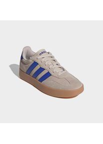 Sneaker adidas Sportswear "BARREDA", Herren, Gr. 44, beige (wonder beige, lucid blau, gum10), Leder, Synthetik, Schuhe Sneaker, inspiriert vom Design des adidas handball spezial