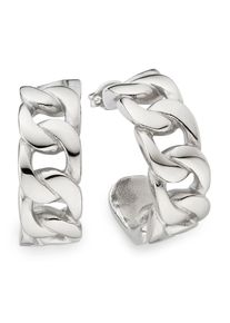Paar Creolen "Schmuck Geschenk Edelstahlohrringe", silber (edelstahlfarben), ANISTON JEWELRY & WATCHES, Ohrringe, Damen, 23mm, Edelstahl, Paar Creolen