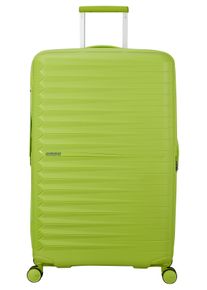 Hartschalen-Trolley American Tourister "FASTFORWARD, verschiedene Gr&ouml;&szlig;en und Farben", Damen, Gr. B/H/T: 50cm x 78cm x 30cm 108 l, gr&uuml;n (neon lime), Polypropylen, unifarben, Koffer Hartschalen-Trolley, Hartschalen-Koffer personalisierbar TSA-Schloss Volumenerweiterung