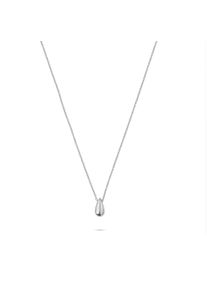 Kette mit Anh&auml;nger Liebeskind Berlin "Schmuck Geschenk Edelstahl Halskette The Mini Drop Tropfen", silber (silberfarben), Halsketten, Damen, Edelstahl, L: 45 B: 2mm, Kette mit Anh&auml;nger, B:2mm