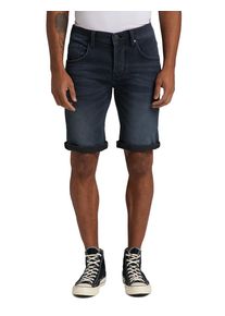 Jeansshorts Mustang "Style: Chicago Shorts", Herren, Gr. 31, N-Gr, wei&szlig;, neutral, Jeans, , l&auml;ssig geschnitten normal, Jeans Jeansshorts