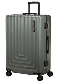 Hartschalen-Trolley Samsonite "FOCUS, verschiedene Gr&ouml;&szlig;en und Farben", Damen, Gr. B/H/T: 51cm x 75cm x 29cm 91 l, matt sage khaki, Polycarbonat, Koffer Hartschalen-Trolley, Reisegep&auml;ck, Hartschalen-Koffer, TSA-Schloss